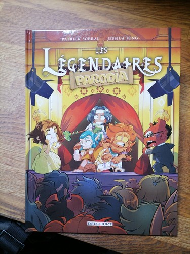 Les legendaires parodia - bd,
