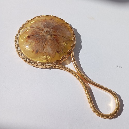 Petit miroir main ancien - miroir, à