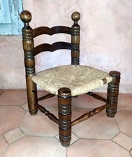 Charles Dudouyt Chaise d'appoint art deco C.1930 Design Vintage French