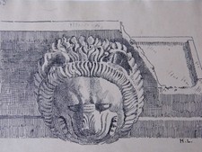 HENRI LAFFILLEE DESSIN