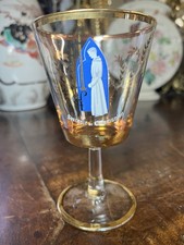 Gobelet / Verre doré à l'or