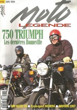 MOTO LEGENDE N°36 750 TRIUMPH