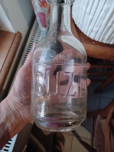 Carafe verre suze h20cm - verre,