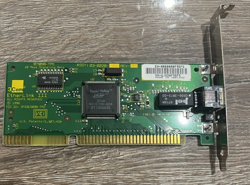 Carte réseau 3com etherlink - carte,