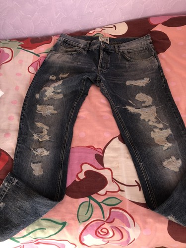 Jeans troué destroy dolce - jeans,