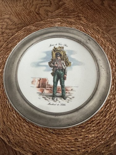 Assiette porcelaine décors - assiette, en
