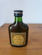Flacon ancien plein 10cl de "pousse-rapière" liqueur à l'Armagnac