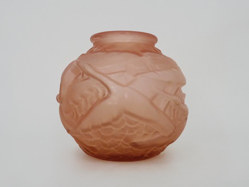 Vase boule art déco pâte - déco,