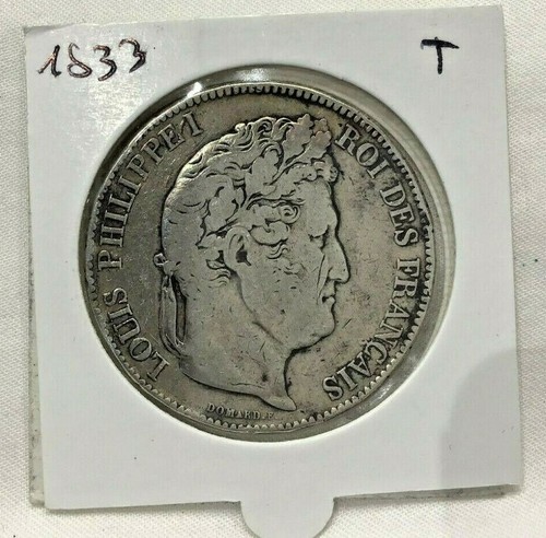 Monnaie ancienne argent - 5f, ecu