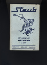 (215Abis) STAUB Notice entretien Rotobineuse week-end 2 temps et 4 temps