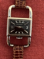 RARE ANCIENNE MONTRE FEMME JAEGER-LECOULTRE ETRIER MÉCANIQUE années 70 SUISSE