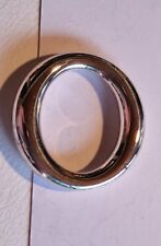 Tiffany & Co. Peretti Sevillana 36mm sterling silver pendant.