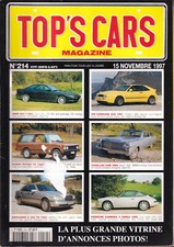 TOP'S CAR MAGAZINE N°214- LA