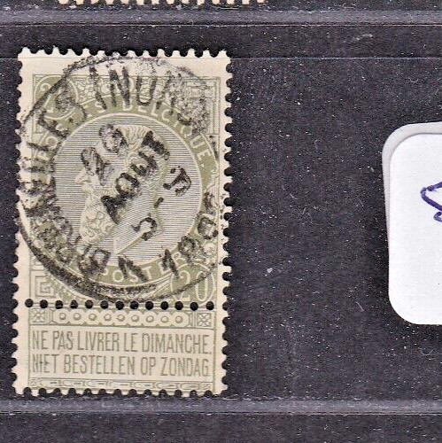 Timbre 1905 belgique - timbre,