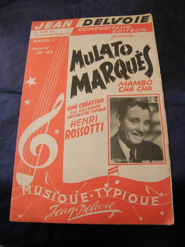 Partition mulato marquès - "partition,