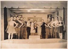 WW2 1943 PHOTO STALAG VI.G BONN TROUPE DE THEATRE DE PRISONNIERS DE GUERRE