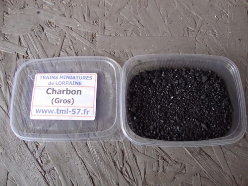 Décor charbon naturel - charbon,