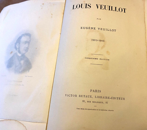 Louis veuillot par eugène - veuillot,