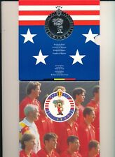 RARE COFFRET BELGIQUE  1994  "  MONDIAL FOOT 1994 " A VOIR !!!