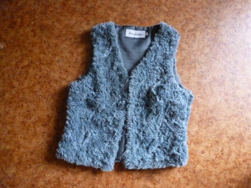Veste sans manche imitation - sans,