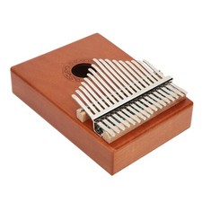 17 Clés Kalimba Pouce Piano Acajou Mini Instrument De Musique Portable Cadea OBF