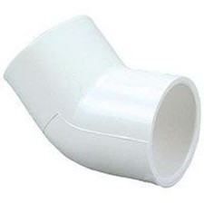 PVC Coude 45° Manchon