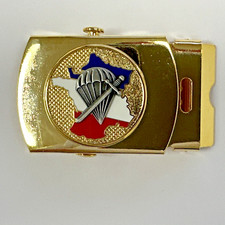 CNEC  COMMANDO PARA    boucle de ceinture, métal Doré