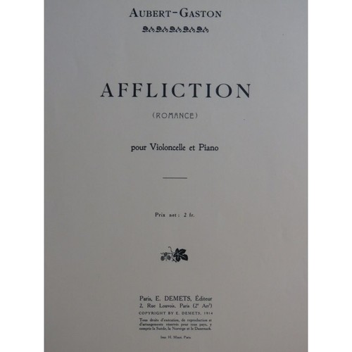 Aubert gaston affliction - aubert,