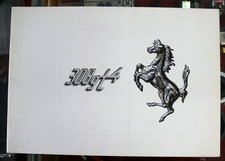 FERRARI : RARISSIME CATALOGUE DE VENTE FERRARI DINO 308 GT4 - EN TRES BON ETAT