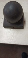 Chapeau cache poteau laiton