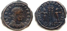 CONSTANS   (337 - 350)  Bronze  Siscia