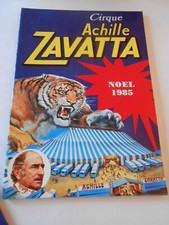 PROGRAMME CIRQUE/CIRCUS