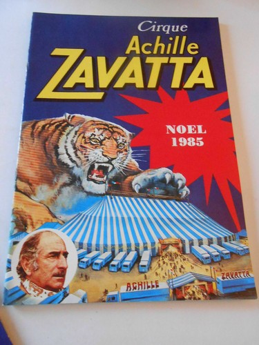 Programme cirque circus - programme, cirque/circus