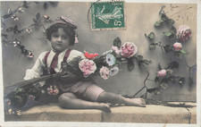 CP PATRIOTIQUE GARCON BONNET