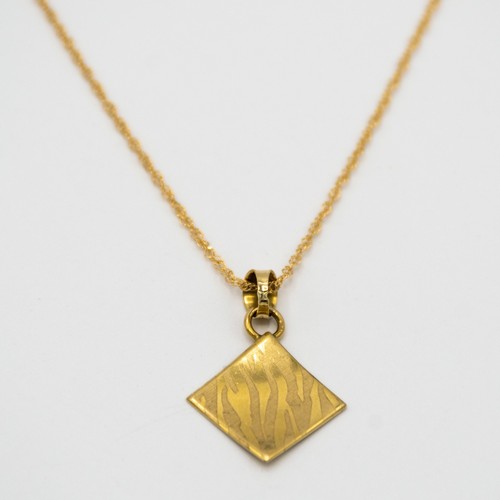 Collier jaune 18 - collier,
