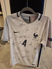 Maillot Préparé Equipe de France de Football Euro 2016 avec Autographes Joueurs