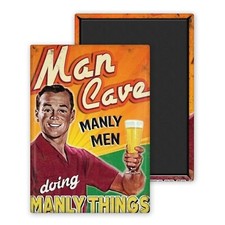 Man cave manly men doing manly