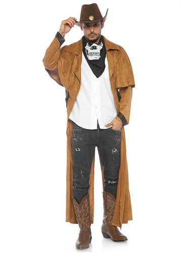 Manteau western similicuir - western,