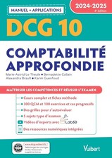DCG 10 - Comptabilité approfondie - Manuel et Applications 2024-2025