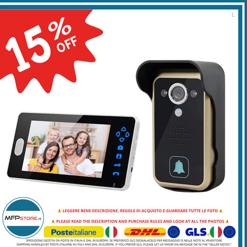 Interphone vidéo avec - interphone,