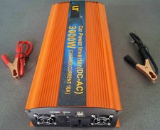 Convertisseur onduleur pour voiture de 12 V avec onduleur 220 V 3000 W...