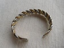 Large bracelet ancien argent