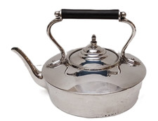 BOUILLOIRE, VERSEUSE, THEIERE en Métal Argenté Orfèvre Henry WILKLINSON HW & Co