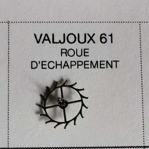 Valjoux roue - 61-,