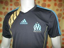 Ancien MAILLOT ADIDAS OM OLYMPIQUE DE MARSEILLE AWAY NOIR TS Football Foot