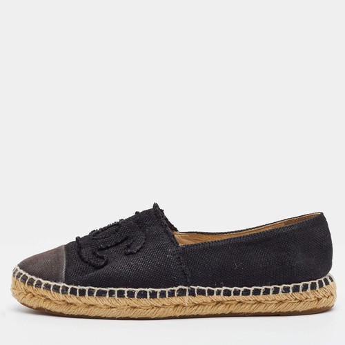 Espadrilles plates chanel - plates,
