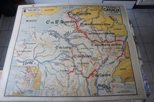 ANCIENNE CARTE SCOLAIRE VIDAL