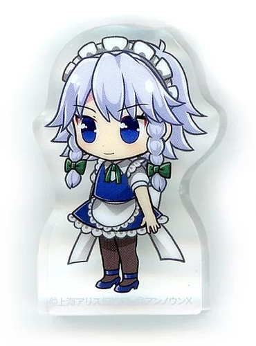 Touhou sakuya izayoi acrylic - izayoi,