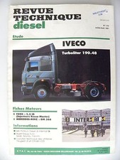 revue technique DIESEL n° 170 camion IVECO TurboStar 190.48