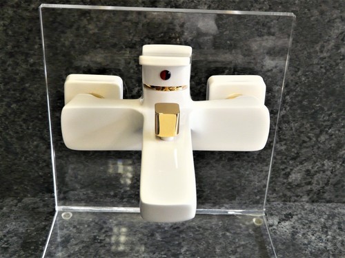 Mixer baignoire blanc - mixer,